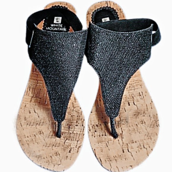 White Mountain Shoes - White Mountain "Aida" Thong Sandal